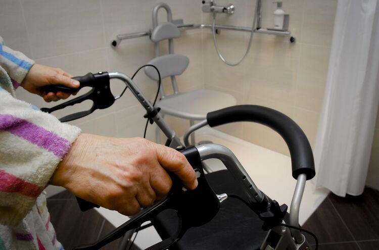 Barrierefreie Dusche