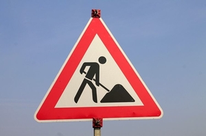 baustelle-verkehrszeichen baustelle-verkehrszeichen