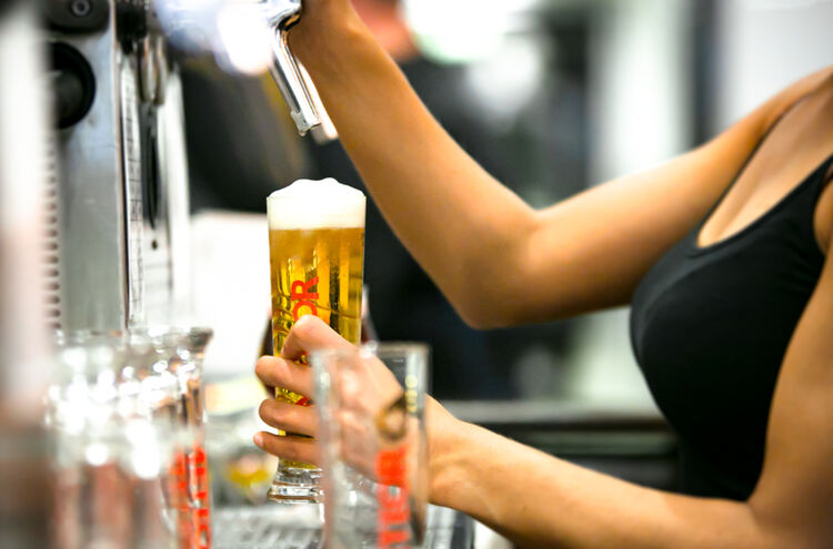 Bier Zapfen