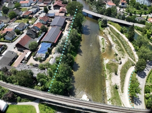 Hochwasserschutz Saliterau Trostberg Hochwasserschutz Saliterau Trostberg
