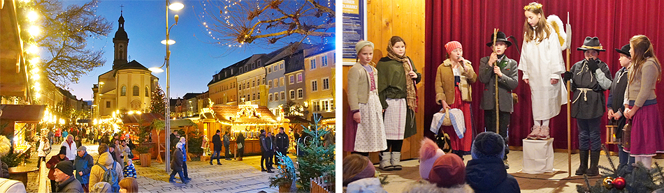 Christkindlmarkt Traunstein 2024 Eröffnung Christkindlmarkt Traunstein 2024 Eröffnung