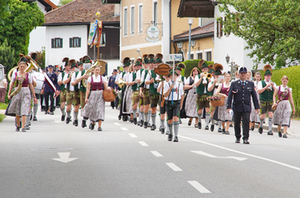 150 Jahre FFW 75 Jahre MK Aufham Festzug 