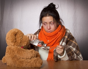 Grippe-Erkältung Grippe-Erkältung