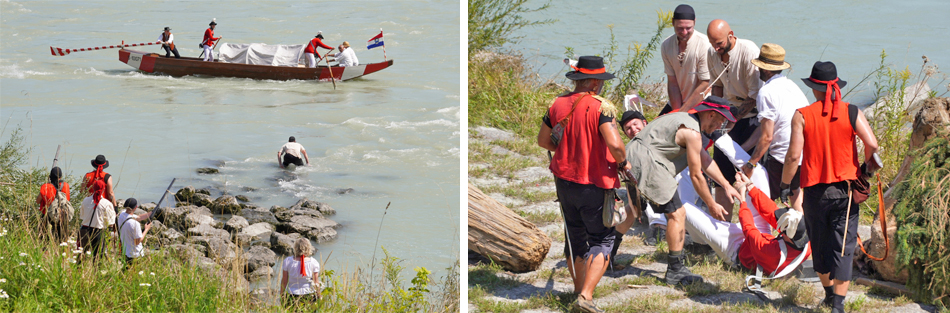 Historische Piratenschlacht Salzach 2023 Historische Piratenschlacht Salzach 2023