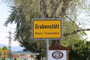 Ortsschild Grabenstätt Ortsschild Grabenstätt