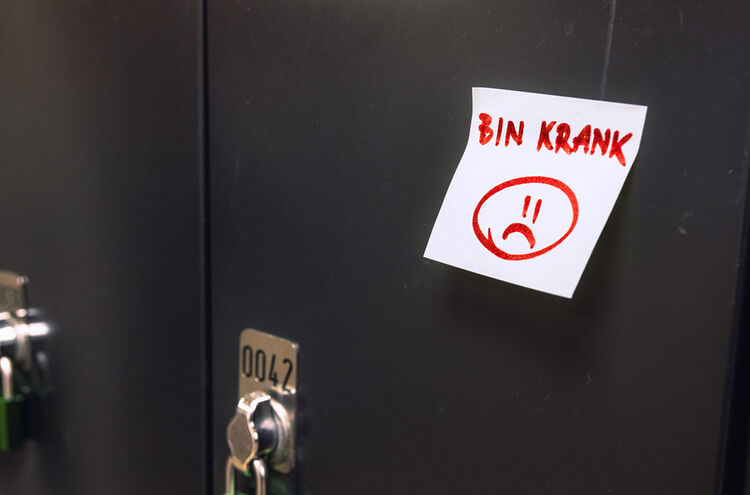 Krankenmeldung