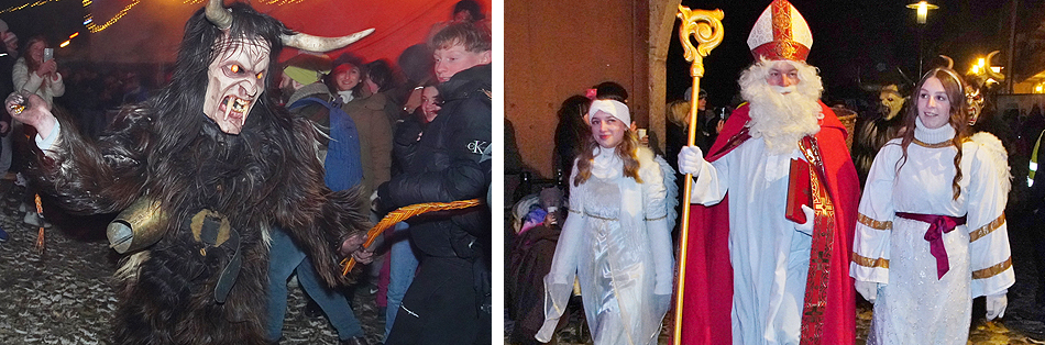 Schlosslauf Krampusse Marzoll 2024 Schlosslauf Krampusse Marzoll 2024