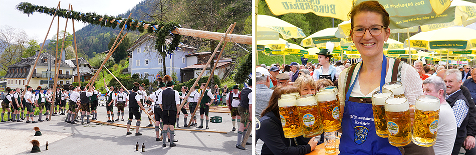 Maibaumaufstellen Karlstein 2023 Maibaumaufstellen Karlstein 2023