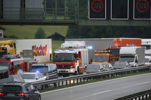 Rettungsgasse Unfallstelle Rettungsgasse Unfallstelle