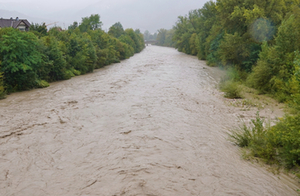 Wasserstand Saala Samstag Nachmittag Wasserstand Saala Samstag Nachmittag