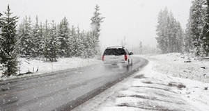 Schnee Straße Schnee Straße