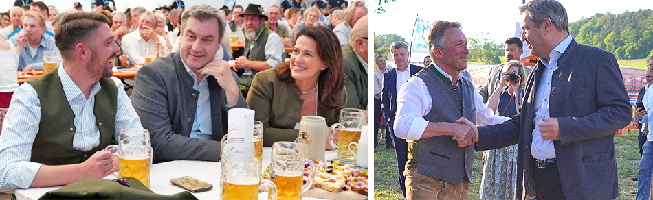 Politischer Abend Feuerwehr Kay Markus Söder 2024