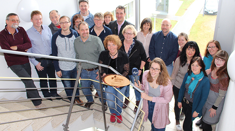 Bayernwelle Weißwurstfrühstück 15 März 2019 im Jobcenter Traunstein Bayernwelle Weißwurstfrühstück 15 März 2019 im Jobcenter Traunstein